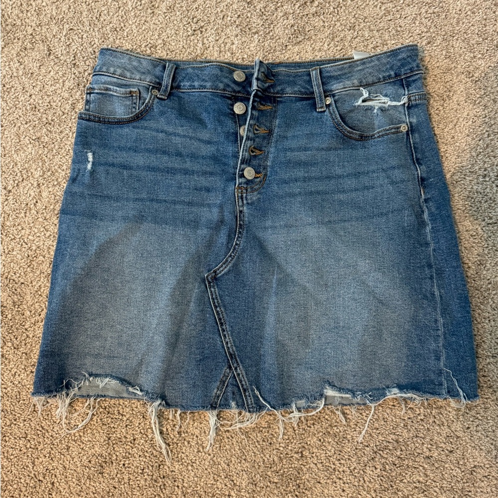 Maurice’s Denim Jean skirt size 14